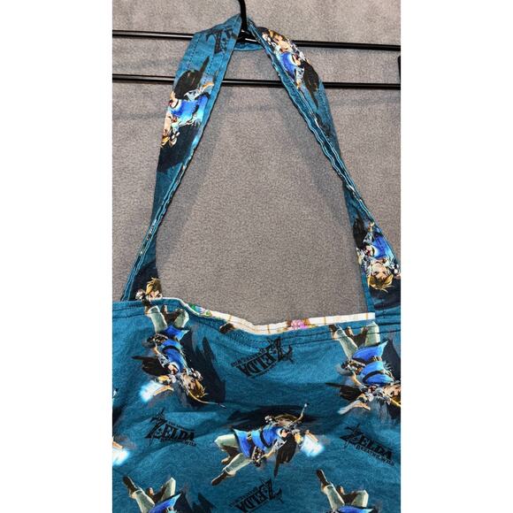 Nintendo The Legend of Zelda Link Handmade Reversible Tote Bag - Picture 5 of 16